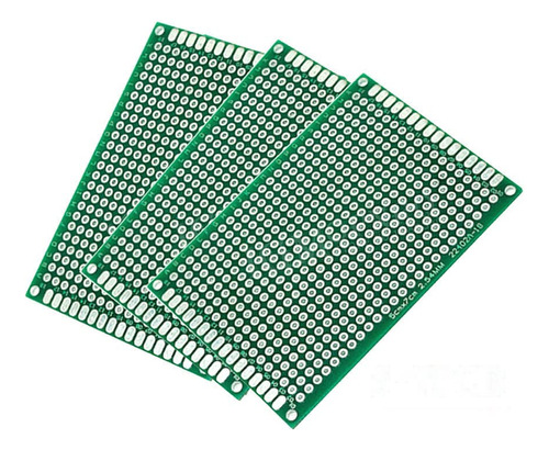 10 Uds Prototipo Doble Cara 5x7cm Pcb Diy Placa Circuito