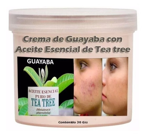 Acne Crema Super De Guayaba C/aceite Esencial De Tea Tree 