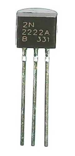 Transistor 2n2222a, Npn 30volts .6a.