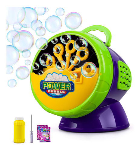 Máquina De Burbujas Automática Para Niños, Más De 2200 Burbu