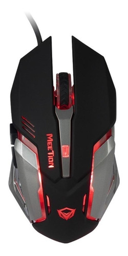 Mouse Gamer Meetion M915 Mt-m915 Black Mouse Óptico