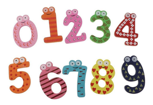 30x Dibujos Animados Número 0-9 Matemáticas De De Juguetes | Cuotas sin interés 30x Dibujos Animados Número 0-9 Matemáticas De De Juguetes | Cuotas sin interés