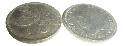 Moneda España 5 Peseta 1980 (81)