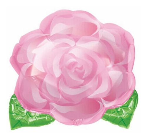 Globo Flor Rosa Amor Amistad Met 18 In Fiesta Primavera Pink