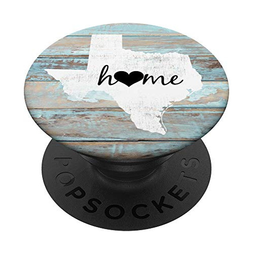 Popsockets De Texas Rustic Home Pride, Con Aspecto Envejecid