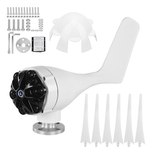 Kit De Turbinas Eólicas Generador Pequeño Molino De Fuente D