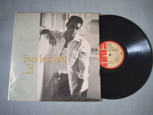 Jon Secada  Heart Soul & Voice Lp Emi Colombia 1993