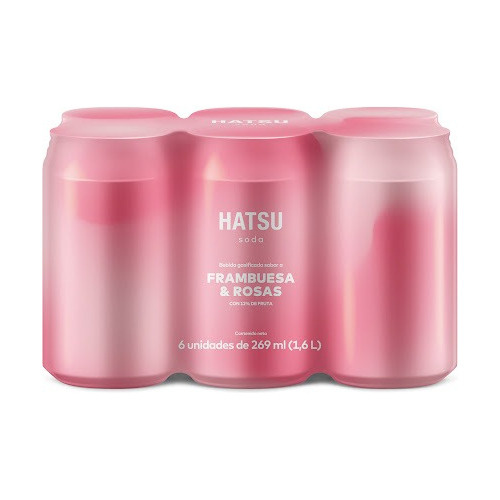 Soda Hatsu 6 Unidades X 269 Ml - L a $10