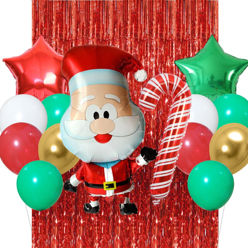 Kit Combo Navidad Papa Noel Deco Cumpleaños