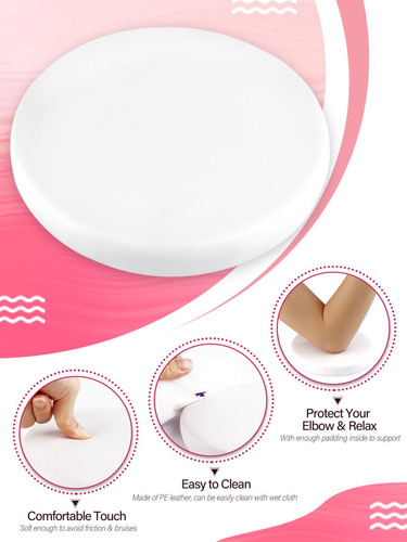 Reposabrazos De Manicura 2pcs Nail Tech Codera, Torokom Code