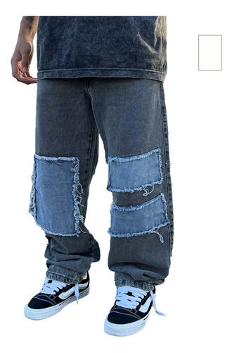 Pantalones Jean Baggy Hombre 