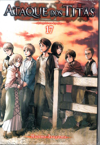 Ataque Dos Titas Nº 17 - Shingeki No Kyojin - Editora Panini - Capa Mole - Bonellihq Cx83 J21