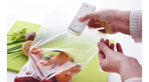 Mini Maquina Selladora Portatil Sellado De Bolsa Plastica