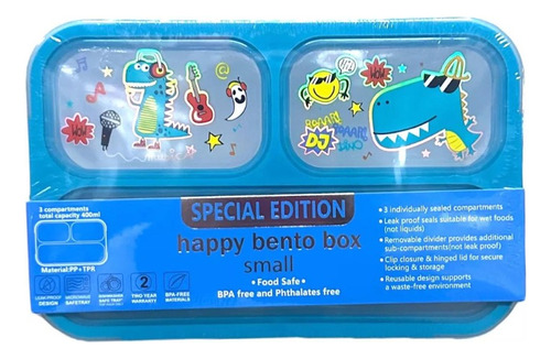 Lonchera Mini Bento Box Para Niños