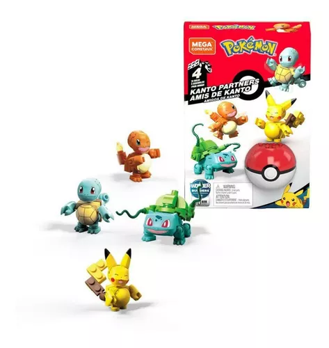 Mega Construx Pokémon Equipo De Kanto Juguete Construcción