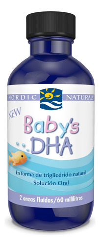 Nordic Naturals New Baby's Dha - Aceite De Pescado - Epa Dha