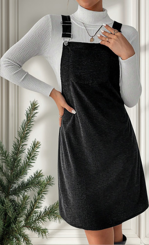 Shein Vestido Overol Mujer Importado Elegante Otoño
