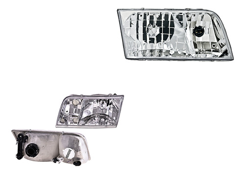 Par Juego Faros Ford Crown Victoria 1998 - 2011 C/ajuste Rxc