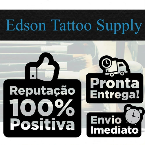 Imagem 3 de 3 de Tintas Para Tatuagem Preto Tribal - 15ml
