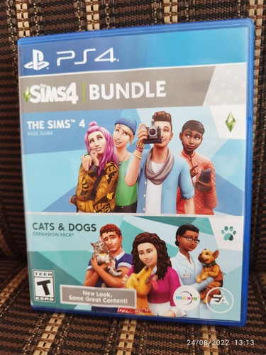 Sims 4 Bundle Cats & Dogs Ps4 Físico Usado 
