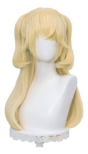 Peluca De Coletas Violeta Pastel Pelucas De Cosplay De Anime