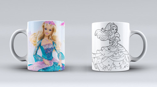 Tazas Personalizadas - Para Colorear - Lote * 10