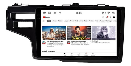 Multimidia Honda Fit Ex 2015 A 2021 Octacore Carplay 64gb 4g