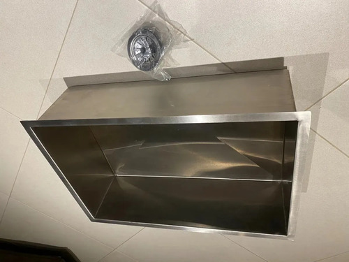 Tina de cocina rectangular grande de acero inoxidable de 60 x 40 para sartenes