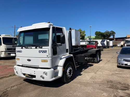 Imagem 1 de 15 de Caminhão Ford Cargo 1722 2002 C/ Roll On Off Imavi G18