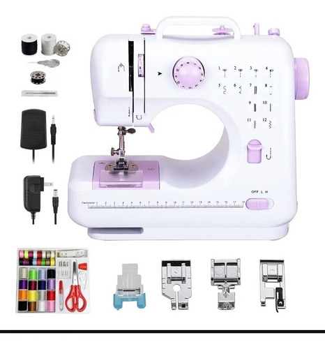 Mini Máquina De Coser Modelo No Sm-505l