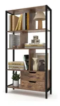 Comprar Estante Librero Estilo Industrial Humberto Marrón R&r M