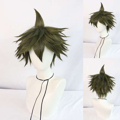 Peluca De Animé De Hinata Hajime De Danganronpa Para Cosplay