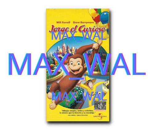 Jorge El Curioso Vhs Original 2006 Curious George