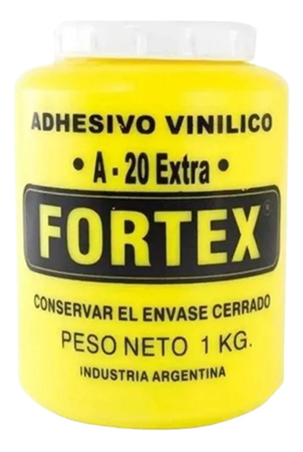 Fortex Adhesivo Cola A20 X 1000cc. ( Benavidez )