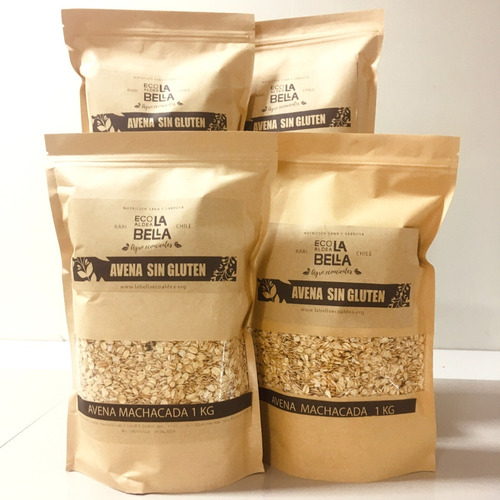 Avena  Sin Gluten Agrocológica Chilena, 4 Kilos 