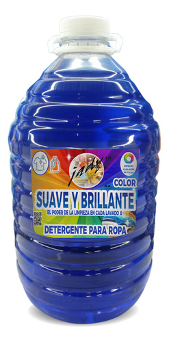 Detergente Suave Y Brillante Color 5 Litros Plim33t5