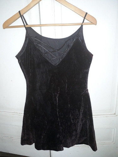 Vestido Gótico De Chifón Para Dama Talle S (Usado)
