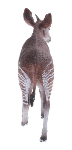Estatueta De Animal De Okapi Selvagem Figura De Ação