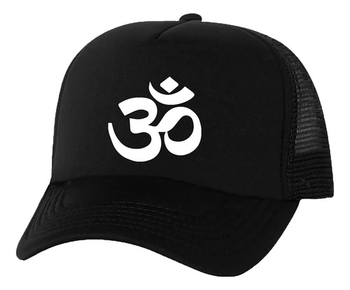 Gorra Om Symbol Truckers Mesh Snapback En Negro - Talla Únic