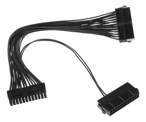4 X 24 Pin Plug Socket Power Supply Connection Cable With