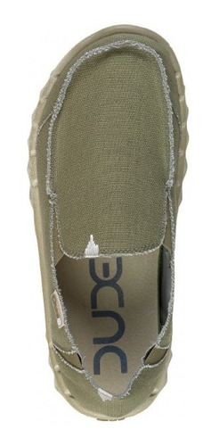 Zapatos Mocasines Nauticos Hombre Hey Dude Farty Khaki