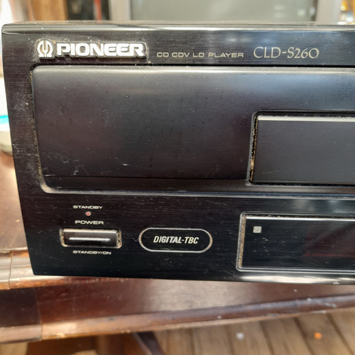 Imagem 2 de 9 de Laserdisc Pioneer Cld S260 Sem Funcionar. Liga Abre Gaveta