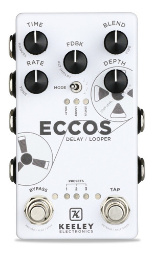Pedal Keeley Eccos Delay & Looper Original Made In Usa
