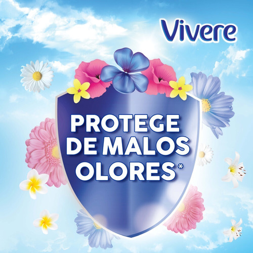 Imagen 5 de 6 de Suavizante Para Ropa Vivere Regular Plancha Facil X 810 Ml