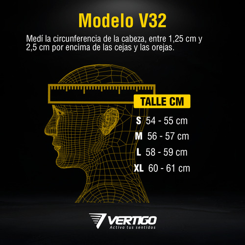 Casco Moto Vertigo Dominium Argentina Ed Limitada. Gravedadx