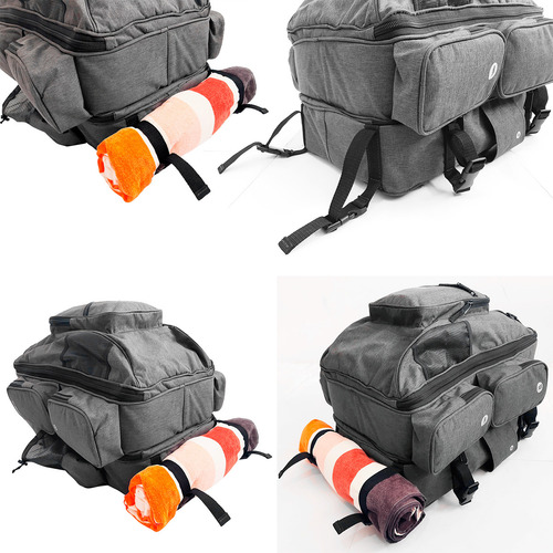 Mochila Grande Espaçosa Com Divisórias Para Viajar Surf Trip