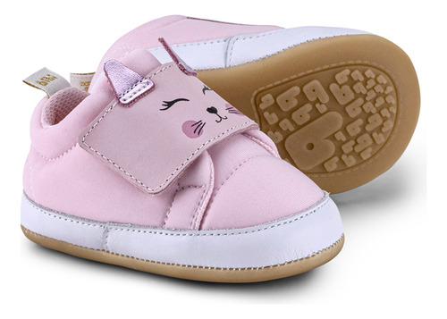 Zapatillas Cat Afeto Joy Ii Rosado Bibi Niña