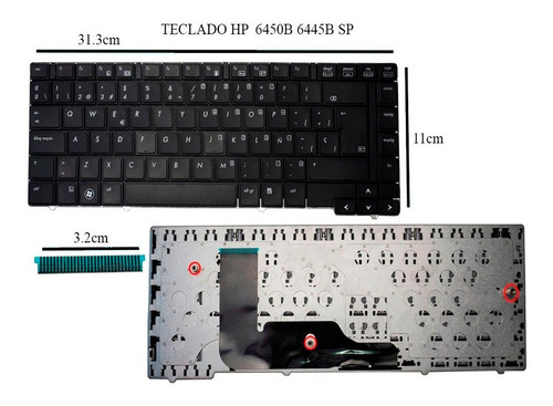 Teclado Hp Probook 6450b 6455b 6440b 6445b - 609870-201