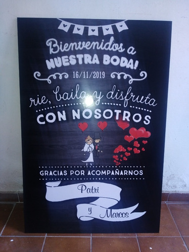 Imagen 5 de 9 de Carteles Boda , 15 Años, Publicitarios, Negocios De Madera