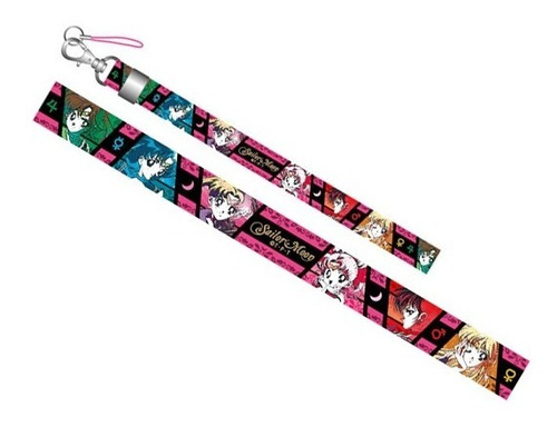 Imagen 1 de 5 de Sailor Moon Neck Strap - Sailor Soldiers